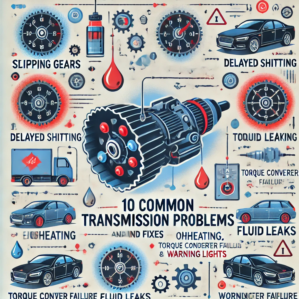 Common Signs Of Vehicle Transmission Problems