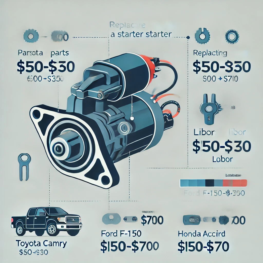 Starter replacement cost