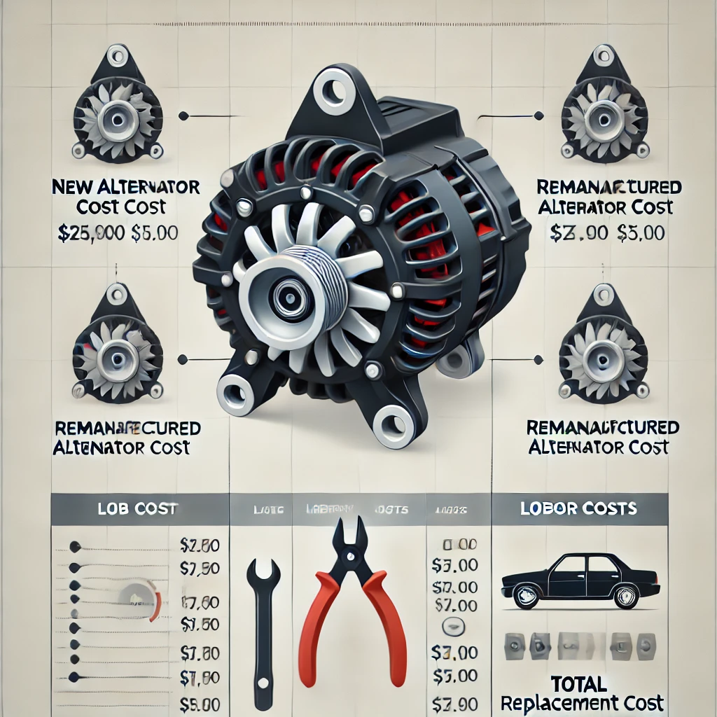 How Much Is A New Alternator With Labor