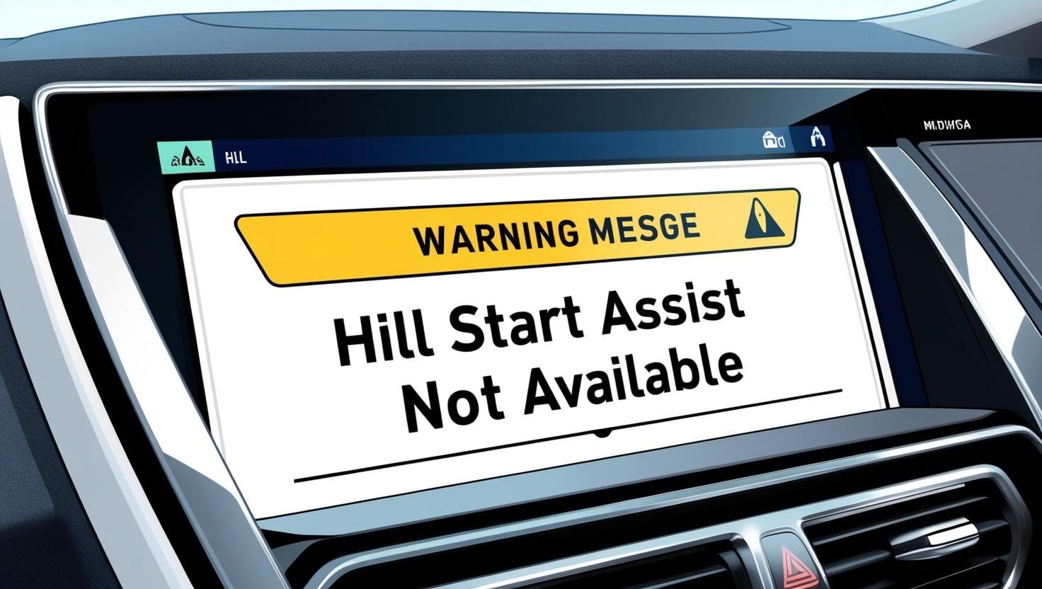 hill start assist not available​